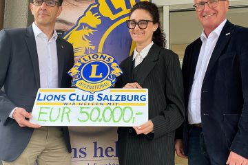 Salzburger Virgilambulanz eröffnet dank Lions Leuchtturmprojekt